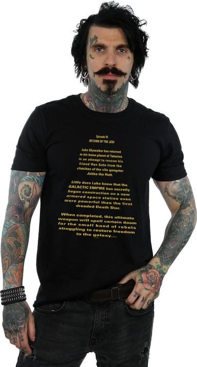 Image du produit Star Wars - T-shirt RETURN OF THE JEDI OPENING CRAWL - Homme (XL)
