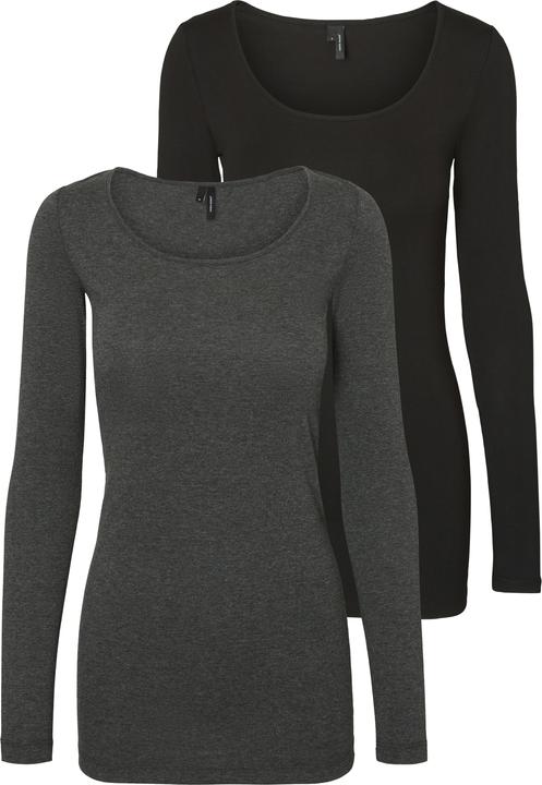 Vero Moda 2er-Pack Langarmbluse