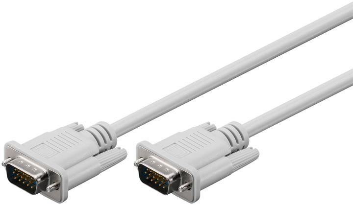 Actual product image Goobay VGA monitor cable, gray, 3 m (3 m, VGA)