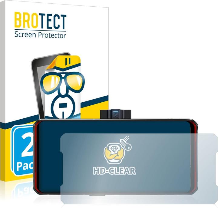Produktbild BROTECT Schutzfolie Displayschutz Klar (2 Stück, Lenovo Legion Duel)