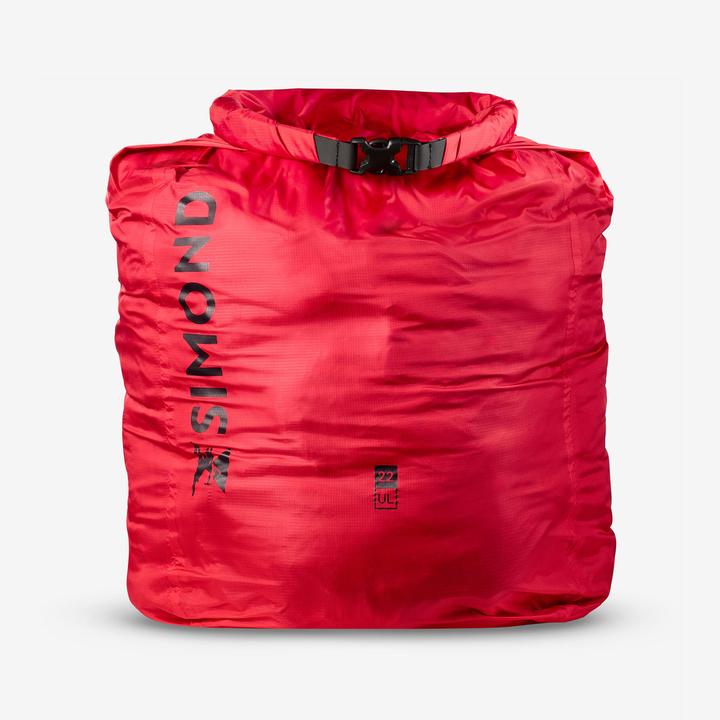 Actual product image Simond Packsack Drybag 22 l wasserdicht ultraleicht - rot