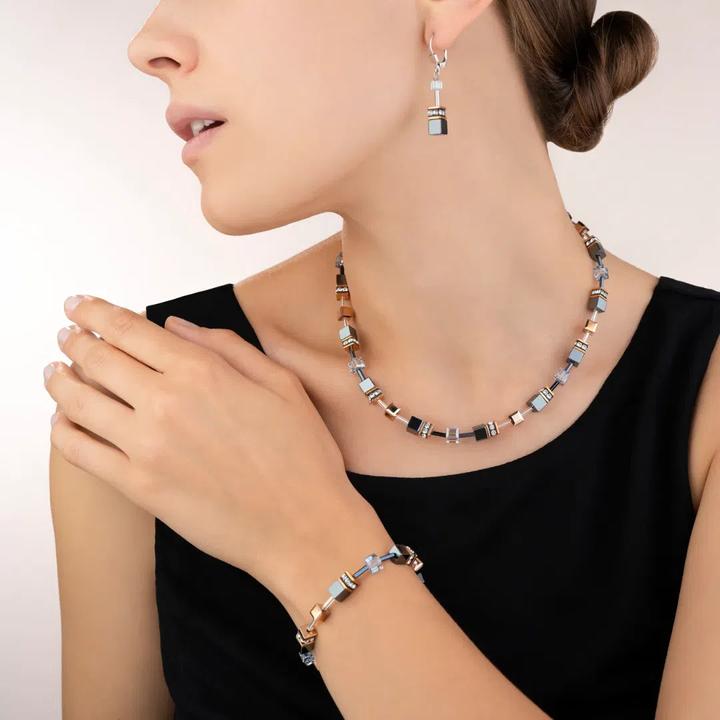 Image du produit Coeur de Lion Collier GeoCube (Acier inoxydable, 41,5 cm)