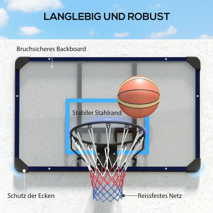Produktbild SportNow Basketballkorb mit bruchsicherer Rückwand