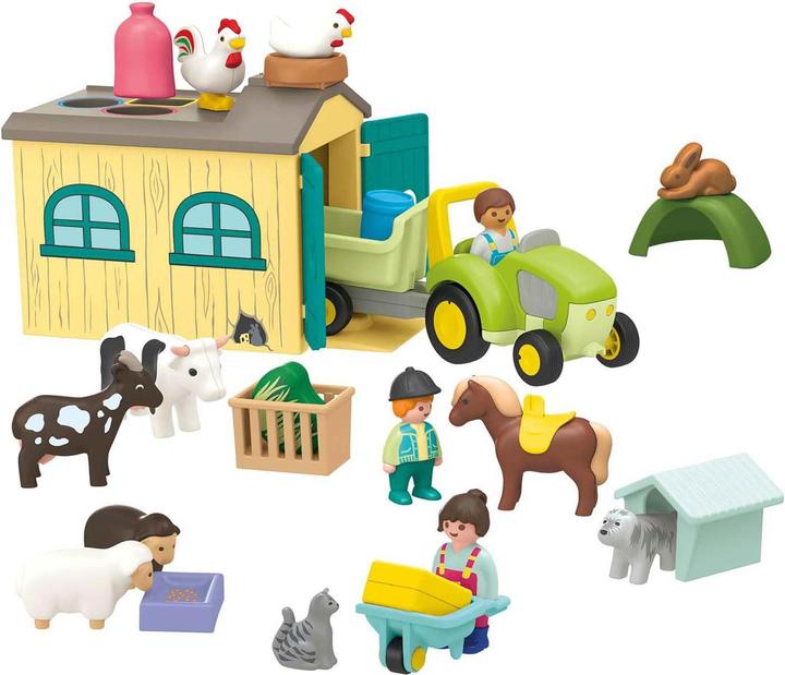 Immagine prodotto Playmobil Avventura nella fattoria dei trattori (71656)