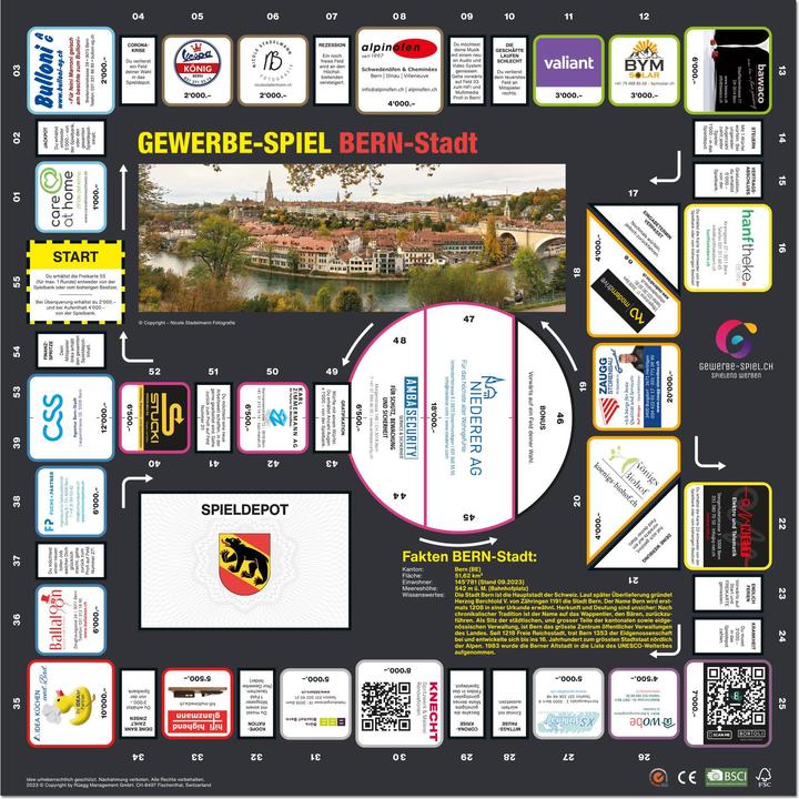 Produktbild Gewerbe-Spiel Bern Stadt (Deutsch)