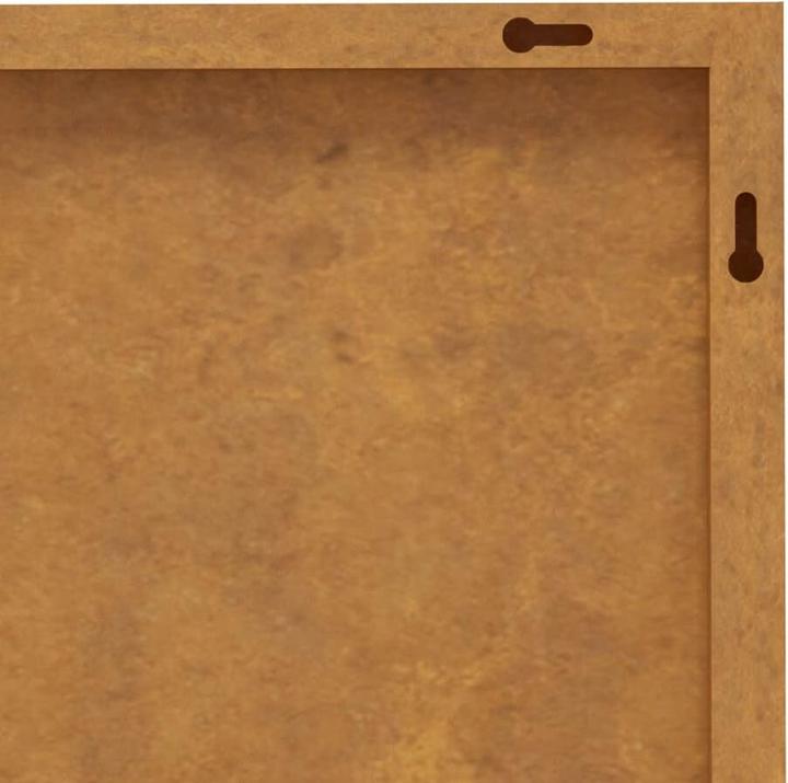 Image du produit VidaXL Décoration murale de jardin en 2 parties 105x155 cm Design arbre en acier corten (105 x 55 x 1 cm)