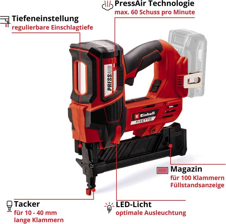 Productafbeelding Einhell Fixetto 18/38 S