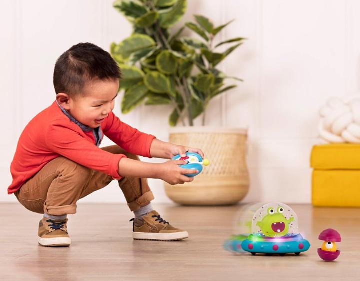 Actual product image B.toys B. Marky Mars Alien space bumper cars