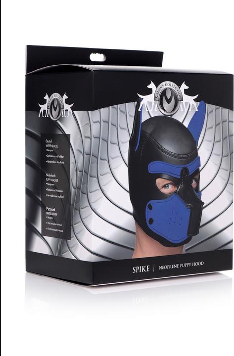 Actual product image Master Series Neoprene Puppy Hood - Black and Blue