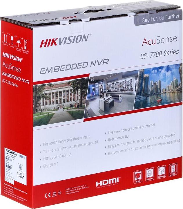Produktbild Hikvision 32-ch 1U AcuSense 4K NVR (Netzwerk Videorecorder (NVR))