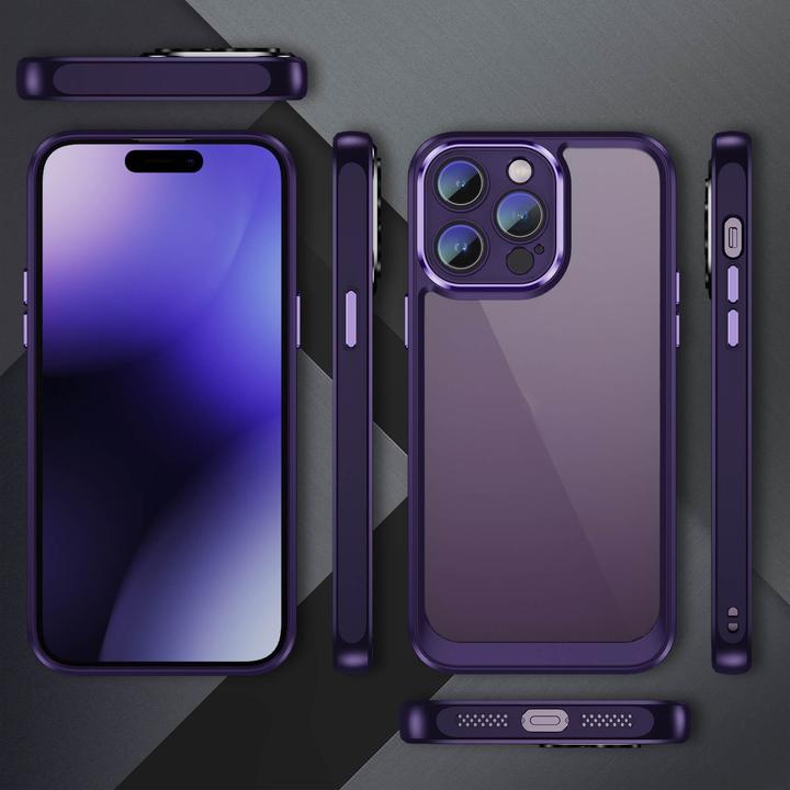 Produktbild Cover-Discount iPhone 15 Pro Max - Hülle mit Kameraschutz violett (Apple iPhone 15 Pro Max)