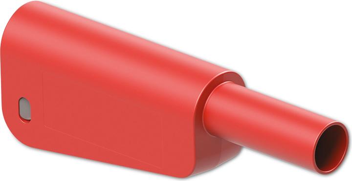 Image du produit Stäubli SLM-4A-46 Fiche lamellaire de sécurité Fiche Ø : 4 mm Rouge 1 pc.