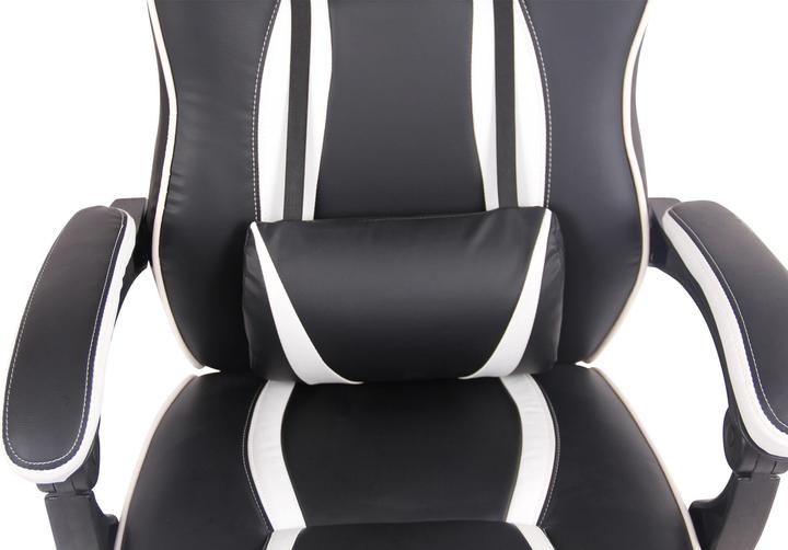 Image du produit CLP Chaise de bureau Heat, noir/blanc
