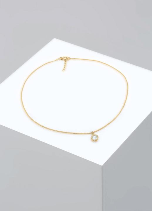 Image du produit Elli Choker, chaîne en cristal (Argent sterling 925, Cristal de verre, 36 cm)