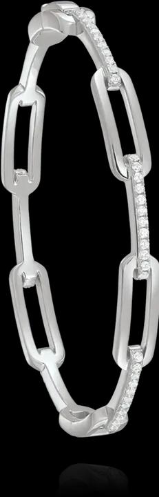 Actual product image Charles Garnier Bracelet in silver, zirconium oxide (0.63 cm, 925 silver)