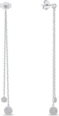 Produktbild Brilio Silver - Original silver earrings with zircons EA629W