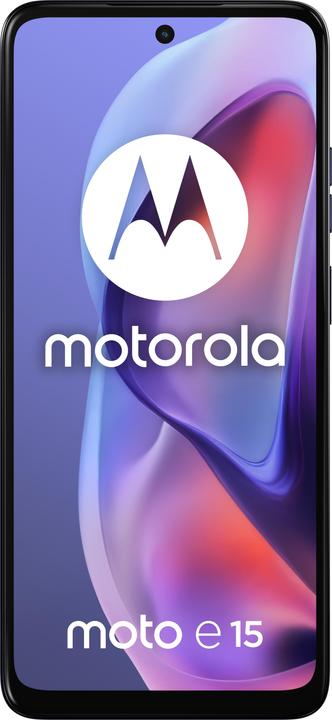 Produktbild Motorola moto e15 (64 GB, Lavender, 6.67", Dual SIM, 32 Mpx)