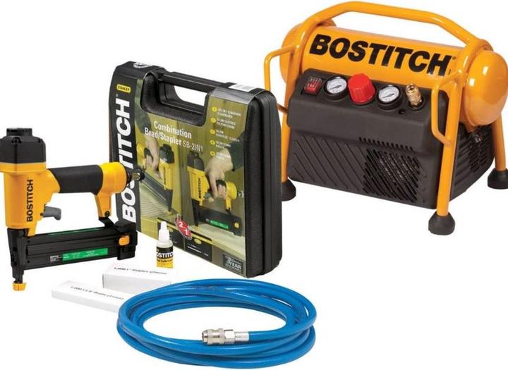 Bostitch Stanley SB2IN1-BSTAK 2IN1 Hefter 15 - 40 mm 18 Gauge Klammern TSTAK Koffer!