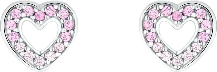 Immagine prodotto Prinzessin Lillifee Gioielli per orecchie da bambina, argento 925, zirconi (sintetici), cuore (Argento 925)