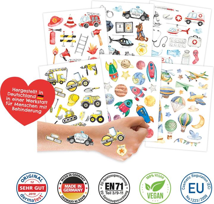 Image du produit Papierdrachen Tatouages pour enfants