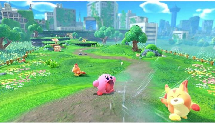 Actual product image Nintendo Kirby and the Forgotten Land (Switch, Multilingual)