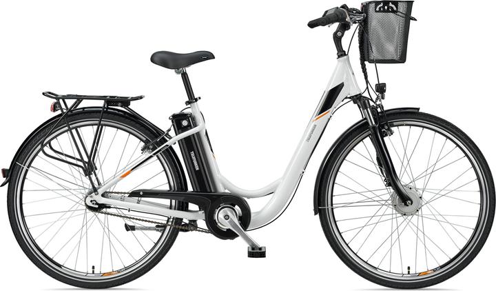 Telefunken Multitalent RC840, City E-Bike, Motor power 250 W, Wheel size 28 ", Warranty 24 month(s), White (48 cm)