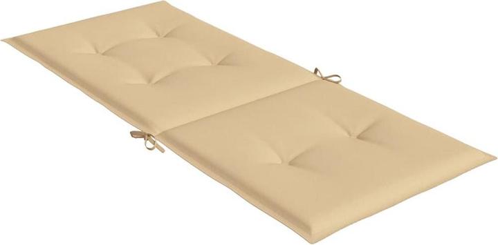 Image du produit VidaXL Coussins de sièges à haut dossier 6 pcs. tissu (120 x 50 x 4 cm)