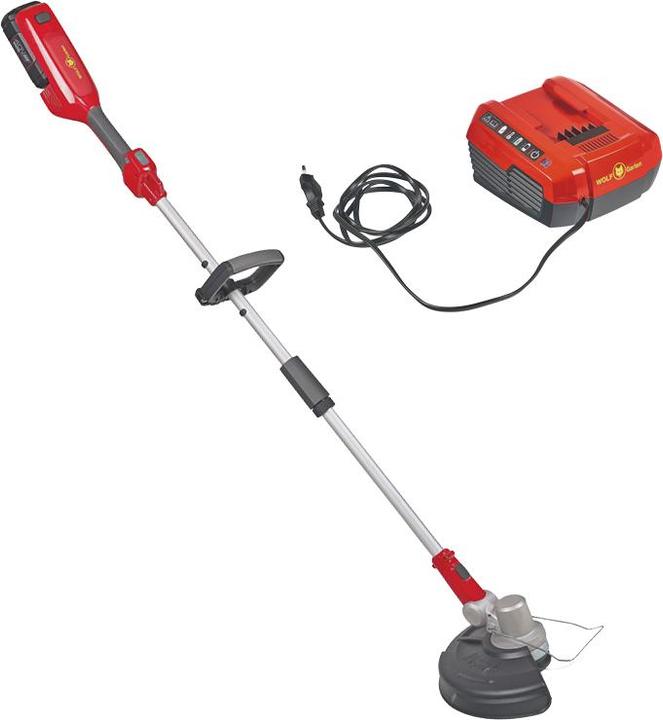Produktbild Wolf-Garten Akku-Rasentrimmer LYCOS 40/300 T Set (Kunststoffmesser, Trimmfaden)