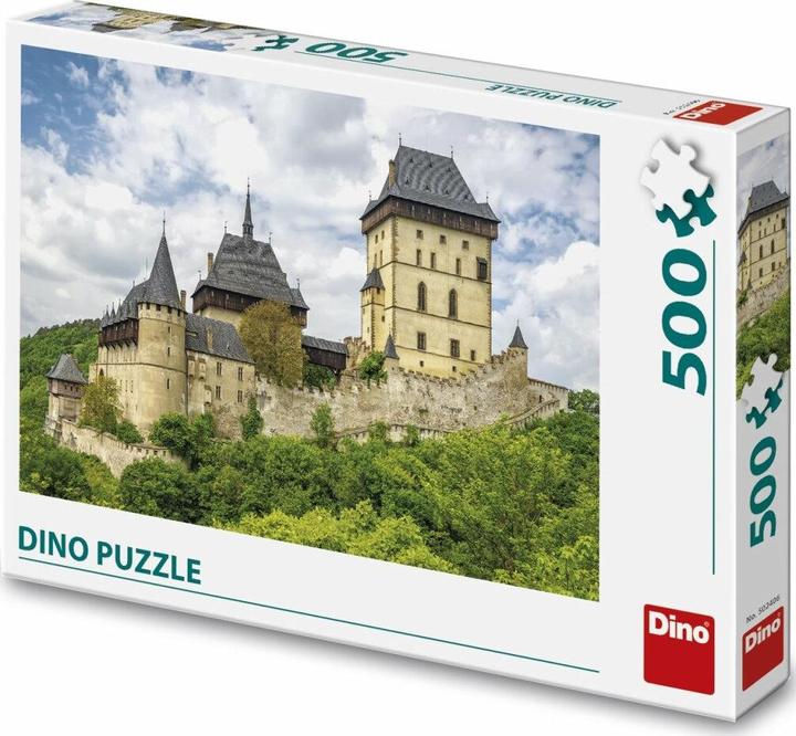 Immagine prodotto Dino Puzzle Castello di Karlstejn, Repubblica Ceca 500 pezzi (500 pezzi)