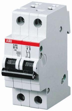 Produktbild ABB S202-K10 Sicherungsautomat 10A 2-polig K-Charakteristik