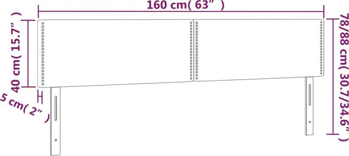 Immagine prodotto VidaXL Thorn (160 x 5 x 88 cm)