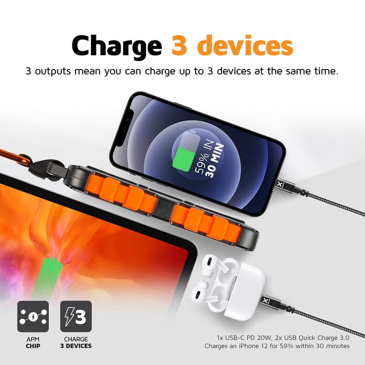 Actual product image Xtorm Xtreme Series (10000 mAh, 20 W, 37 Wh)