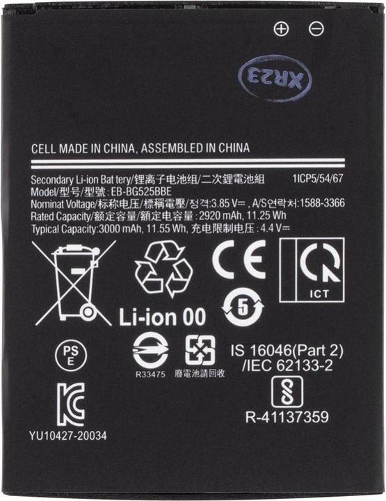Immagine prodotto Samsung EB-BG525BBE Batteria per Li-Ion 3000mAh (OEM)