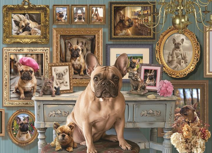 Actual product image Cobble Hill Französische Bulldogge 500 Teile (500 pieces)