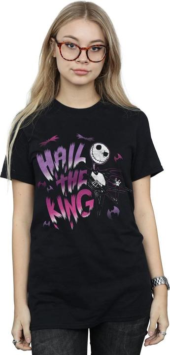 Immagine prodotto Disney Nightmare Before Christmas Hail The King Maglietta Ampia Donna (M)