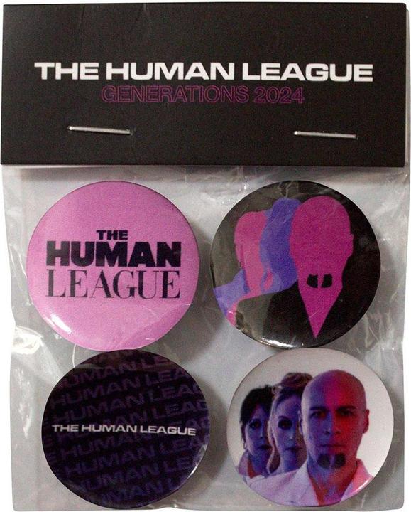 Actual product image Universal Textiles Generations Tour 24 Pin Badge Set (Pack of 4)