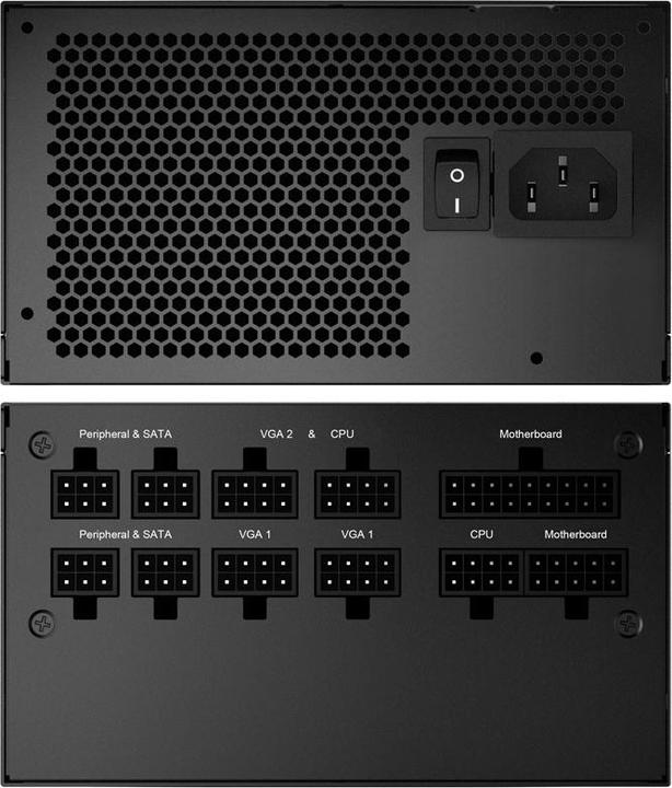 Actual product image MSI MPG A850GF (850 W)