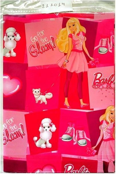 Image du produit Barbie - Ensemble Feuilles de papier cadeau (Papier cadeau, 2 x)