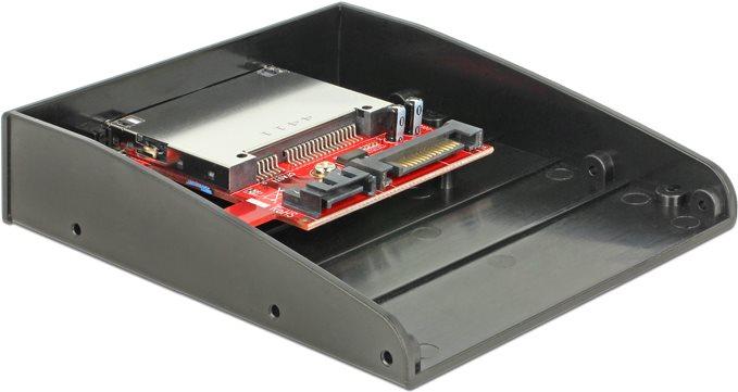 Actual product image Delock Card reader 8.9 cm (3.5" ) (CFast Card Type I, CFast Card Type II) (SATA)