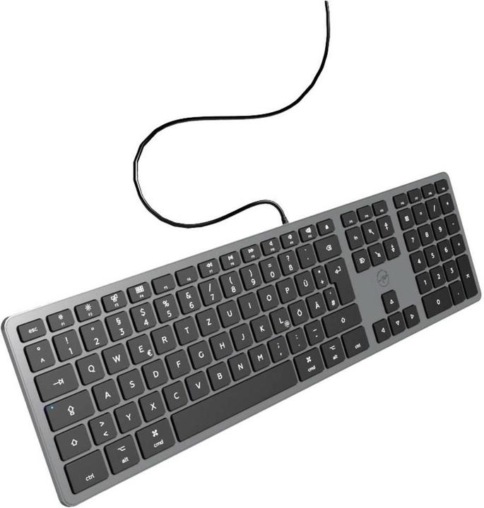 Image du produit Mobility Lab ML311883 Clavier USB Français, QWERTZ, Mac Gris (DE, Filaire)