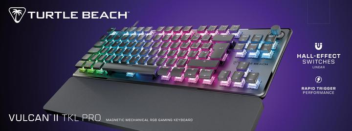 Produktbild Turtle Beach Vulcan II TKL Pro Gaming-Tastatur, Schwarz (DE, Kabelgebunden)
