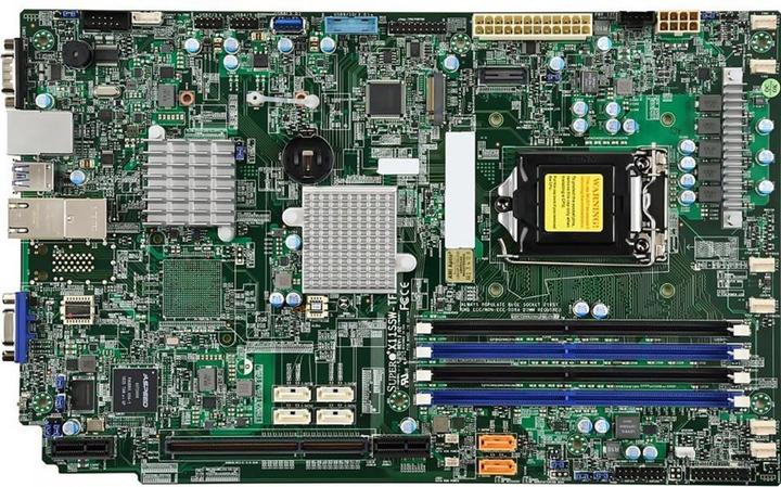 Produktbild Supermicro X11SSW-TF - Motherboard - LGA1151 Socket (LGA 1151, Intel C236)