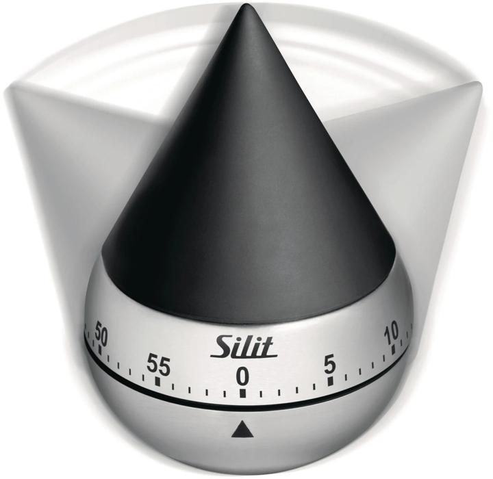 Produktbild Silit Kurzzeitwecker Eieruhr Küchentimer Swing Edelstahl 60 Minuten