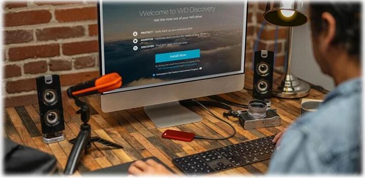 Productafbeelding WD Mijn Passport SSD (500 GB)