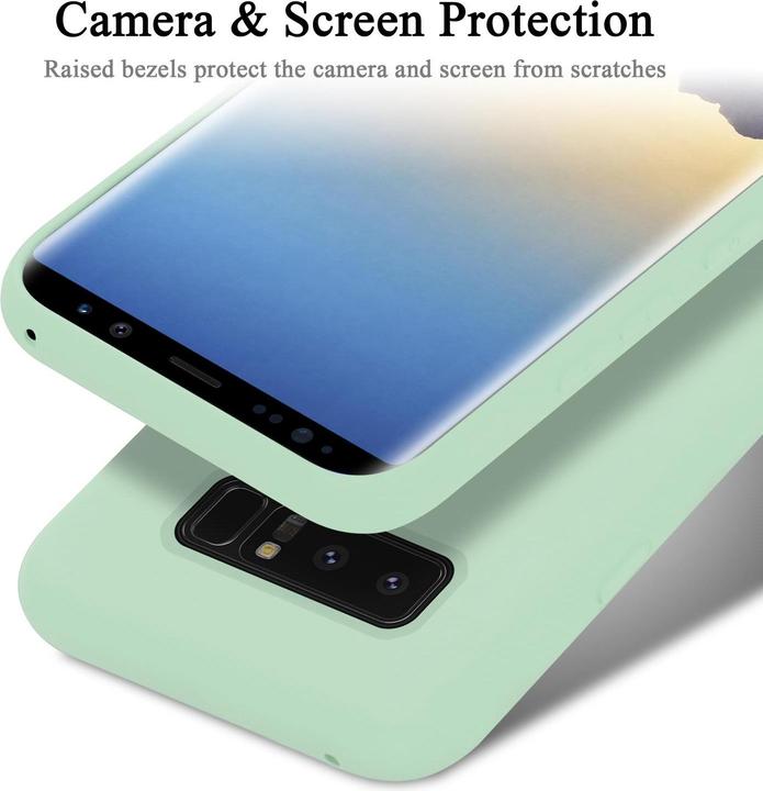 Immagine prodotto Cadorabo Copertura della cassa del silicone liquido TPU (Samsung Galaxy Note 8)