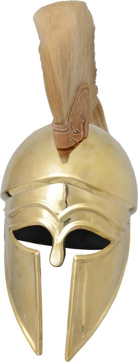 Actual product image Battle Merchant Italian corinthian helmet with brass crest