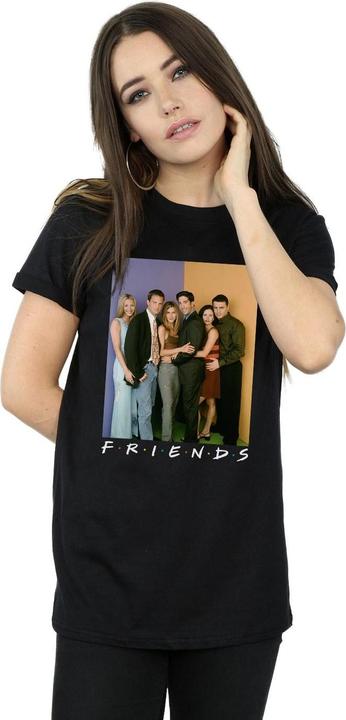 Image du produit Friends Photo de groupe coton Boyfriend TShirt (S)