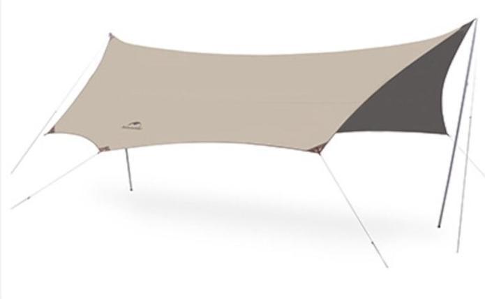 Produktbild Naturehike Tarp sky ti black octagon l c2350ws010-khaki