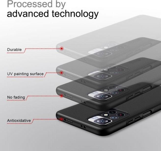 Immagine prodotto Nillkin Serie Super Frosted Shield (Xiaomi Redmi Note 11S 5G, Xiaomi Poco M4 Pro 5G)