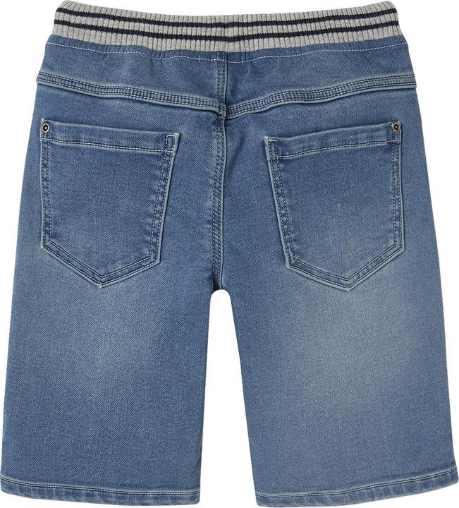 Image du produit Vertbaudet Short garçon à enfiler, look denim (98)